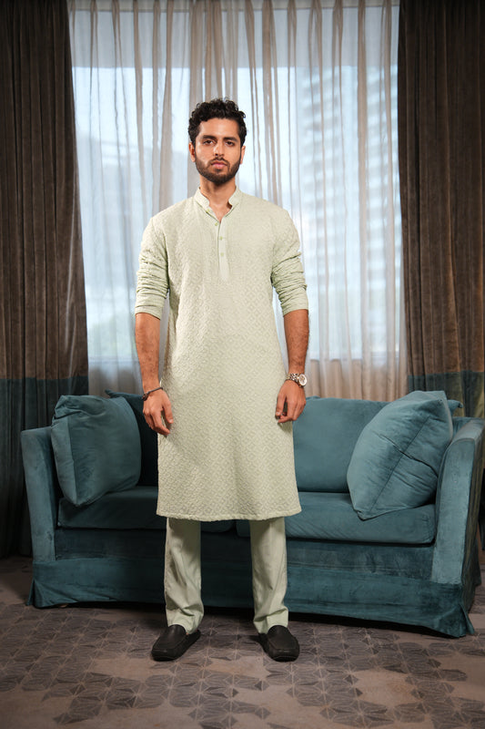 Sage Green  Kurta