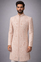 Raw Silk Sherwani