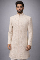 Raw Silk Sherwani